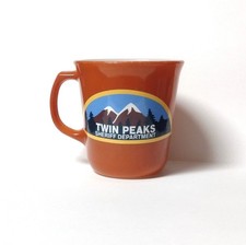 Twin Peaks Sheriff Department mug cup RR Diner David Lynch Dale Cooper