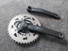 Icon Onyx Series Retro MTB Crankset 175mm 44-32-22t Square Taper 1990s Trek