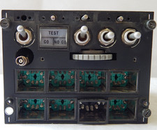 Tornado Aircraft CSAS Control Unit P/No 21-007-03 Missing Panel & Buttons [1R1D]