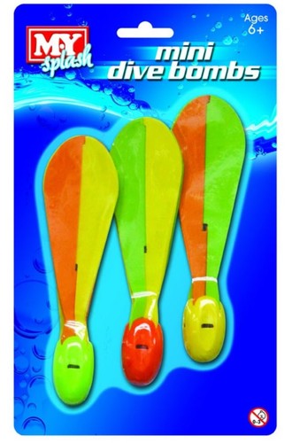 Pack mini dive bombs - 3,