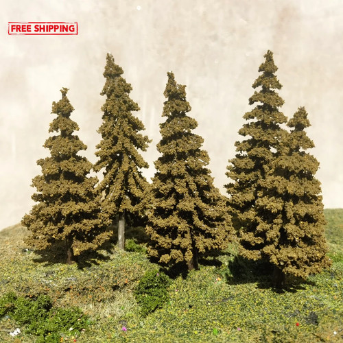 10pcs model pine trees - 2/10pcs,