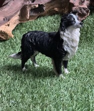 Border Collie Dog Ornament Hand Painted Please See The Photos