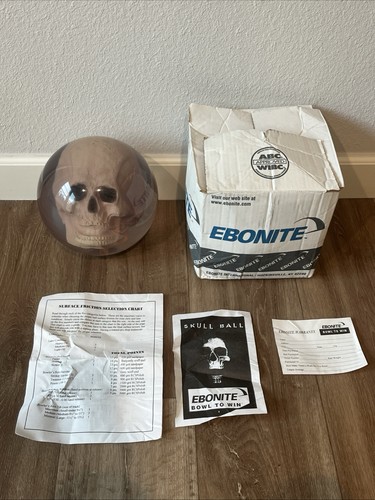 Original ebonite skull bowling - ebonite,
