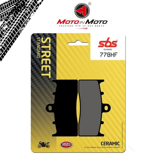 Front brake pads - 778hf, for