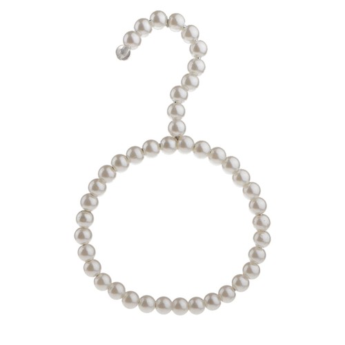 12cm plastic pearl beaded - 12cm,