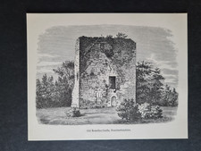 Antique (1886) print - Old