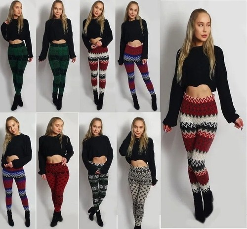 Womens ladies knitted warm - womens,