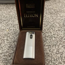 Vintage Hadson Sensor Eltron Lighter In Original Box
