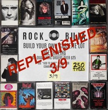 ALL $5 80's-90's ROCK POP BUY