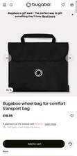 Bugaboo Wheels Transport Bag