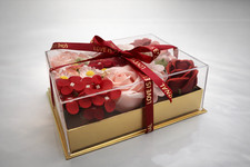 Soap roses acrylic gift - soap,