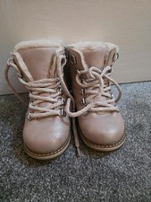 Next Kids Ankle Boots Faux Fur