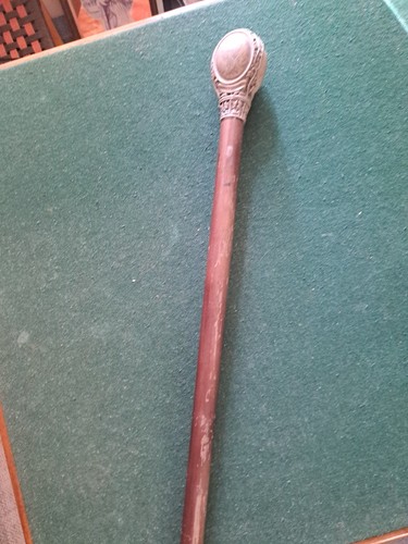Vintage walking cane resin - cane.,