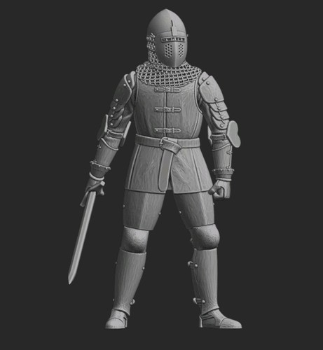 28mm unpainted late - unpainted,