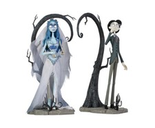 OFFICIAL TIM BURTON CORPSE BRIDE EMILY VICTOR FIGURE FIGURINE NEW BOX ABY