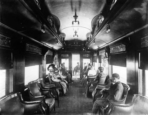 Deluxe railway carriage with - carriage,