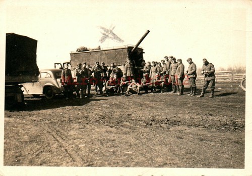Photo ww2 field kitchen on - photo,, ww2,