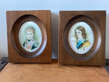 2 X ANTIQUE MINIATURE SILK