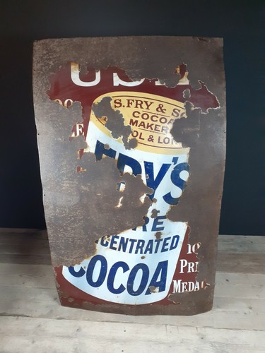 Large antique fry cocoa - large,