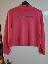 Zara Pink Ladies Jumper Size Medium ( Skip to Friday) Great Condition