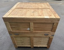 Wooden Packing Crate 110X110X110CM Wood Storage Box