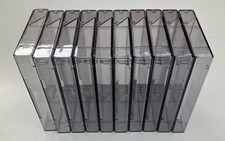 10 Used  TDK Cassette Cases