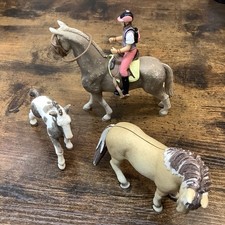 Schleich Horses Bundle X3 And A Rider