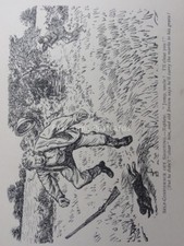 Gun & Game SELF CONFIDENCE OUT SHOOTING - JUMP UNCLE!!!!  Antique Punch Cartoon