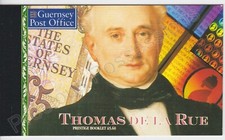 GUERNSEY 1993 THOMAS DE LA RUE MNH COMPLETE PRESTIGE STAMP BOOKLET SG SB51