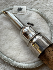 Antique/Vintage/Old Art Deco Pattern Silver  Bottle Stopper & Wine Pourer c1930