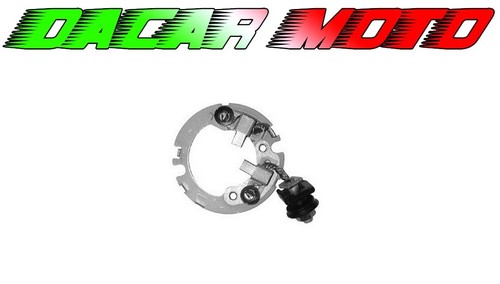 Starter motor brush holder - brush,