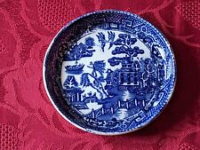 1891 W A & Sons Adams Willow Pattern Pin Dish Mum Nan Grandma Birthday Christmas