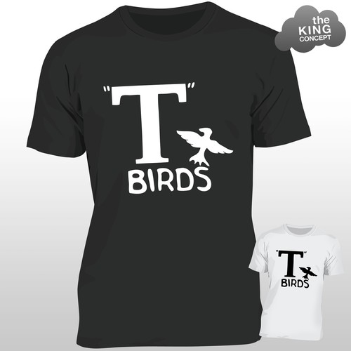 Birds shirt grease - t,