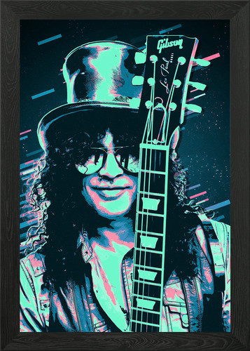 Slash with gibson les - slash,