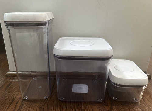 Oxo food storage jars - food,