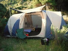 Coleman Tent, Sleeps 7 people, two bedrooms, Bi-Space 700, Robust Double Skin