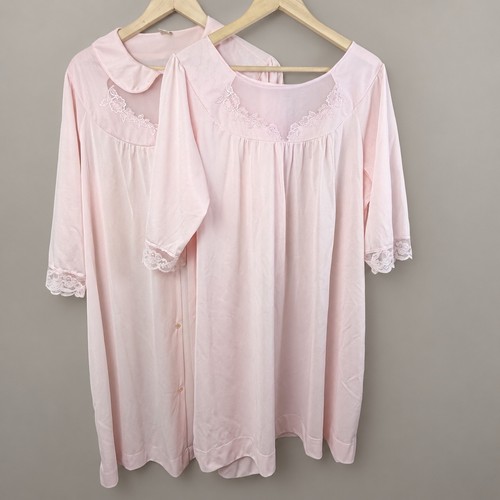 Vintage texsheen peignoir set - texsheen,
