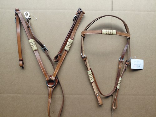 Western headstall breast - western,