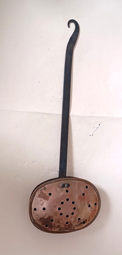 Vintage brass copper - copper, chestnut