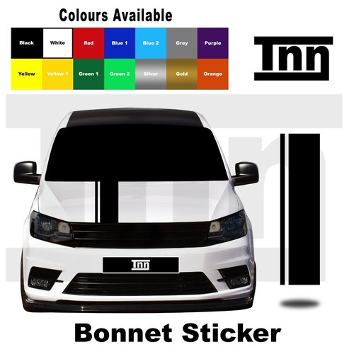 Bonnet stripe sticker for - bonnet, vw