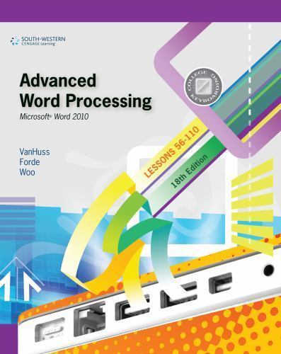 Advanced word processing - advanced,