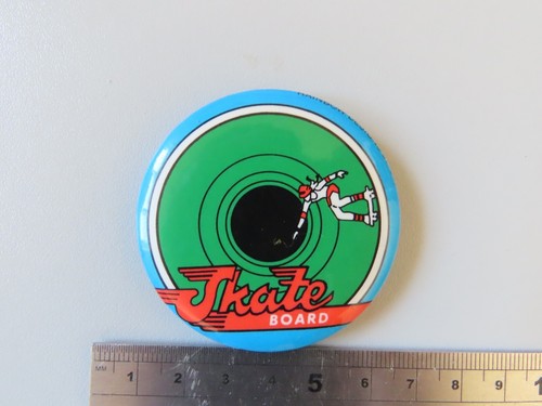 Skateboard pin badge - skateboard,