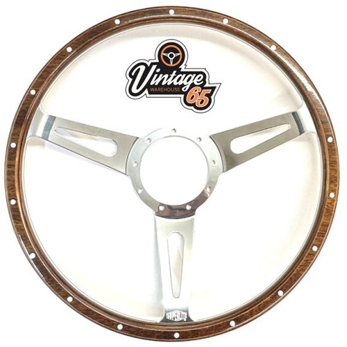 Classic car wood - classic, steering