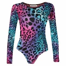 Ladies Long Sleeve Print Round