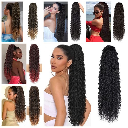 Synthetic wig long curly - synthetic,