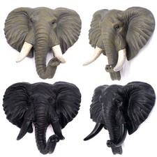 3D Elephant Head Statue Home