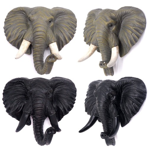 Elephant head statue home - 3d,