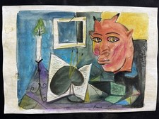 Pablo Picasso drawing and