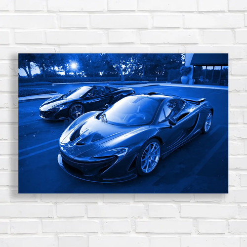 Stunning sports car blue - sports,