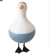 Seagull bird ceramic - bird, ornament